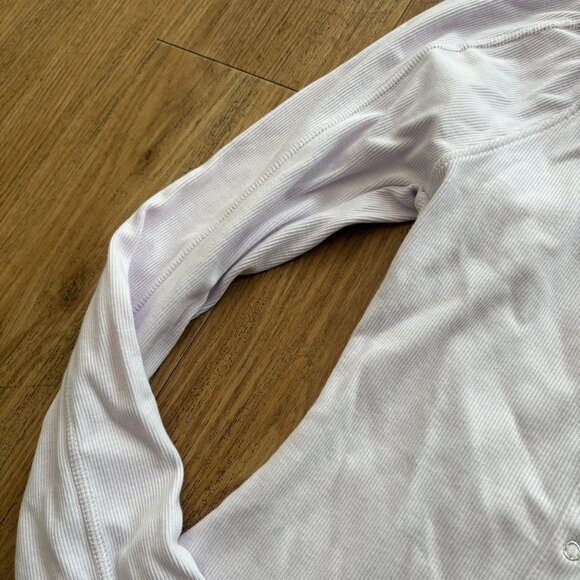 Free People Movement Long Sleeve Front Button Henley Pink Purple NWT Size S - Picture 5 of 10